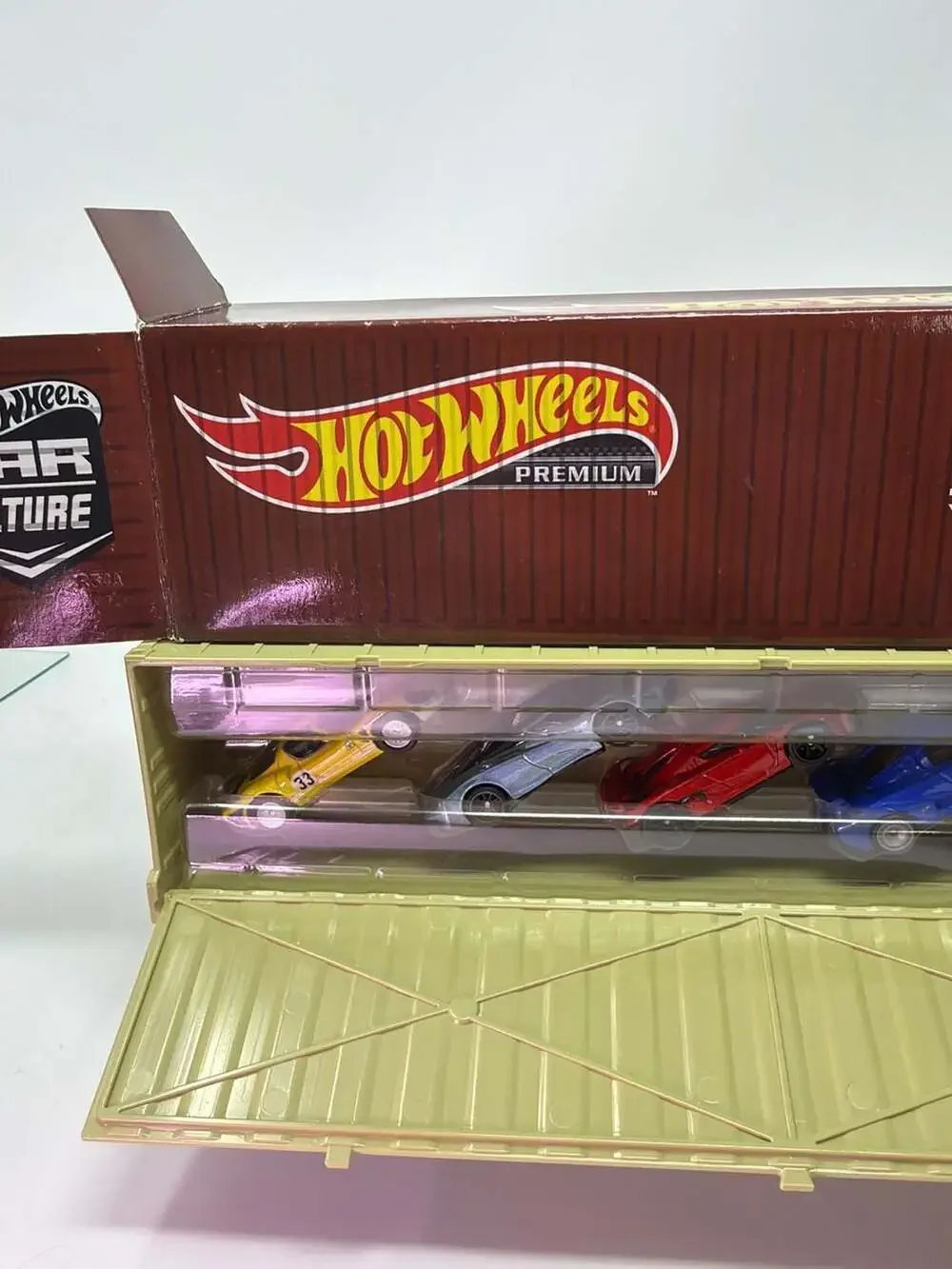 Hot Wheels Premium Car Culture Exotic Envy Container Set